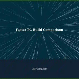 Faster PC Build: i7-1165G7, 16GB RAM, 256GB SSD, vs. IdeaPad Slim 516IRL8: i7-10510U, 16GB RAM, 500GB SSD, 2.4GHz