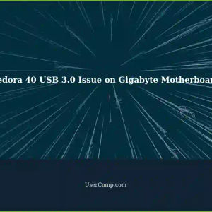 Fedora 40 Doesn't Recognize USB 3.0 Ports on Gigabyte Motherboard