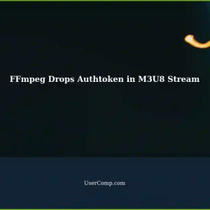 FFmpeg Fails to Download M3U8/HLS Stream: Authtoken.ts Dropped
