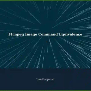 FFmpeg Image Command Equivalence: Replacing a Looping FFmpeg Image Command