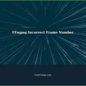 FFmpeg Showing Incorrect Frame Number with Drawtext Output