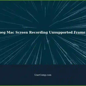 FFmpeg: Unsupported Frame Rate for Screen Recording on macOS