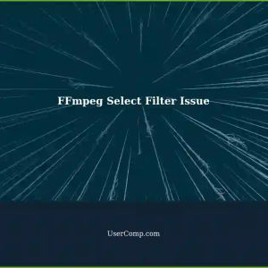 FFmpeg: Select Filter Not Working for Multiple Clip Extraction