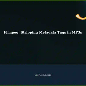 FFmpeg: Removing Metadata Tags (excluding 'album' and 'cover image') from MP3 files