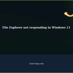 Windows 11: File Explorer not responding when navigating to any drive