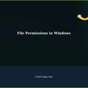 Understanding File Permissions in Windows