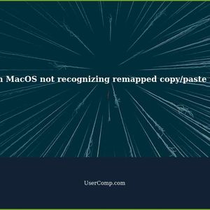 Finder in MacOS does not recognize remapped copy/paste function