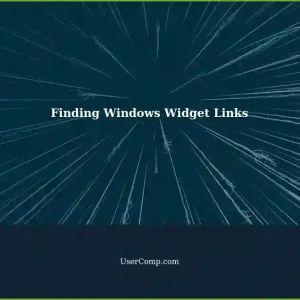 Finding Specific URL Links and SVGs used in Windows News & Interests Widget
