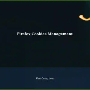 Managing Cookies: Deleting Selected Sites' Cookies Automatically in Firefox