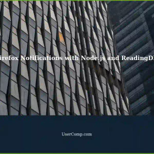Managing Firefox Store Push Notifications with Node.js and ReadingDB