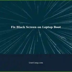 Fixing Black Screen on Laptop Display During Boot: Work with External Monitor Even After Uninstalling Nvidia Graphics Card