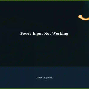 Focus Input Not Working on Search Icon - Tech Support Site