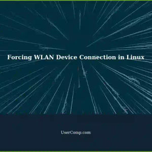Forcing a Specific WLAN Device to Connect Automatically in Linux (Raspberry Pi 4 with Debian)