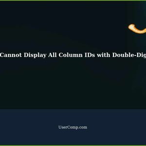 Troubleshooting PHP MySQLi: Form Cannot Display All Column IDs with Double-Digit IDs