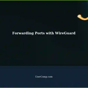 Forwarding Ports for Applications using WireGuard: A Comprehensive Guide