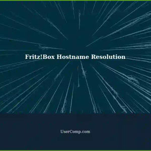 Fixing Hostname Resolution in Fritz!Box Local Network
