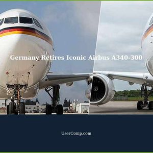 Germany Retires Iconic Airbus A340-300 From Government Fleet