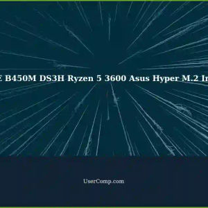 Installing Asus Hyper M.2 Expansion Card with GIGABYTE B450M DS3H and Ryzen 5 3600