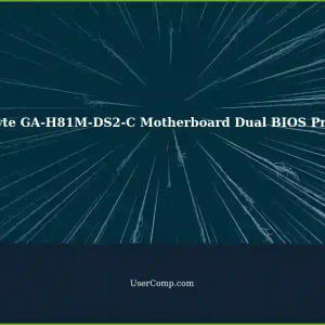 Can't Find Information Online: Gigabyte GA-H81M-DS2-C Motherboard Dual BIOS Issue