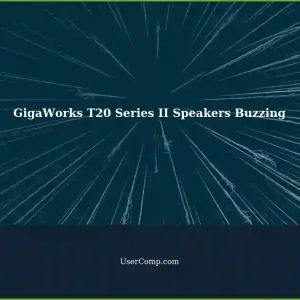 Two-Year-Old GigaWorks T20 Series II Speakers Starting to Buzz