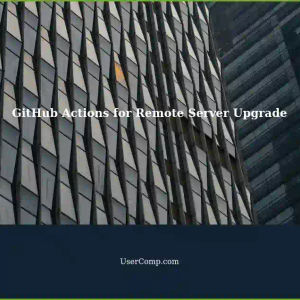 Automating Remote Server Upgrade and Reboot with GitHub Actions Workflow