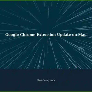 Updating Google Chrome Extensions on macOS