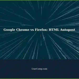 Google Chrome vs Firefox: Network Developer Request for HTML Autopost