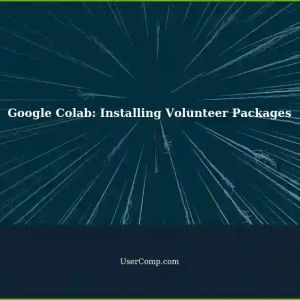 Unable to Install Volunteer Packages for Google Colab 3D Image Augmentation