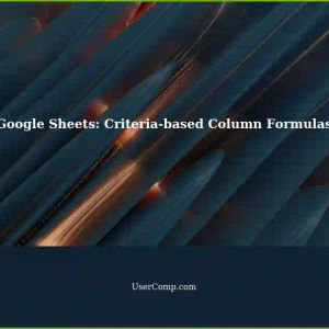 Google Sheets Formula: Add Values to Different Columns Based on Specific Criteria