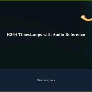Creating Timestamps for Raw H264: VFR with Audio Reference
