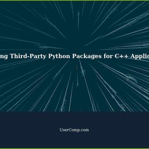 Best Practices for Distributing C++ Applications with Embedded Python and Third-Party Packages