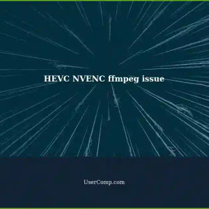 HEVC NVENC with ffmpeg: '-pix_fmt p010le' and '-pix_fmt yuv420p10le' doesn't work