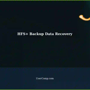 Rescuing Data from HFS+ Backup: Avoiding Common Pitfalls