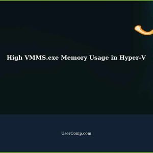 Unexplained VMMS.exe Memory Usage in Hyper-V: A Troubleshooting Guide