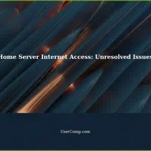 Making Home Server Accessible to Internet: Unsuccessful Attempts