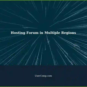 Best Way to Host a Multiple Geographic Regions Forum on a Tech Support Site