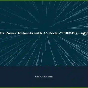 ASRock Z790MPG Lightning/D4: Resolving Random Power Reboots on Your i5-13600K System