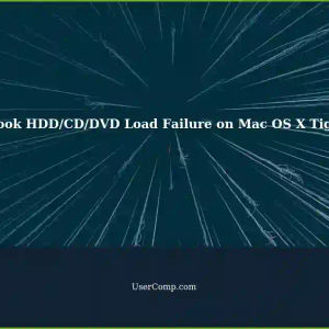iBook: PPC Fails to Load HDD/CD/DVD on Mac OS X Tiger