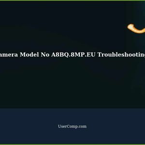 Troubleshooting Guide for Icsee Camera Model No A8BQ.8MP.EU
