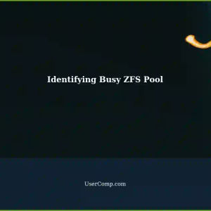 Identifying ZFS Busy Pool After System Migration