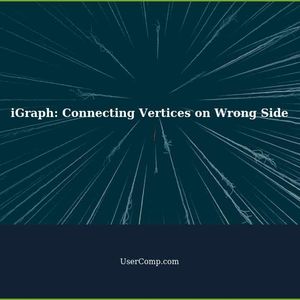 Issue with iGraph: Connecting Rectangle Vertices on the Wrong Side