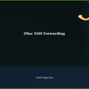iMac: Set up SSH Support Forwarding Remote Access
