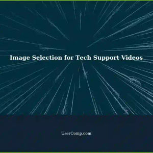 Optimizing Image Quality and File Size for Tech Support: Selecting the Best Frames for Video Captures