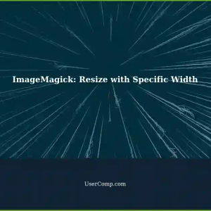 Resizing Images with ImageMagick: Specific Width Keeping Aspect Ratio