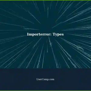Importerror: Cannot Import Name 'types' - Tech Support Site