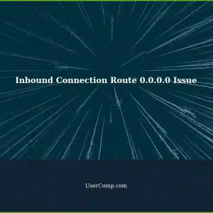 Inbound Connection Route 0.0.0.0: Server Original URL Display Issue