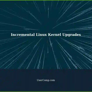Upgrading Linux Kernel Version without Compiling Everything: Incremental Patches