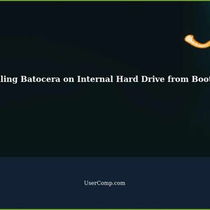 Troubleshooting: Installing Batocera on Internal Hard Drive from Boot USB