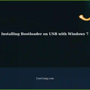 Installing a Bootloader on a USB: A Step-by-Step Guide for Legacy BIOS with Windows 7 and Multiple Partitions
