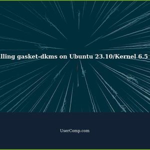Installing gasket-dkms on Ubuntu 23.10/Kernel 6.5 Fails - Google Coral